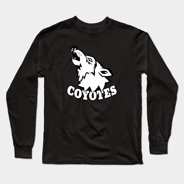 Coyotes Mascot Long Sleeve T-Shirt by Generic Mascots